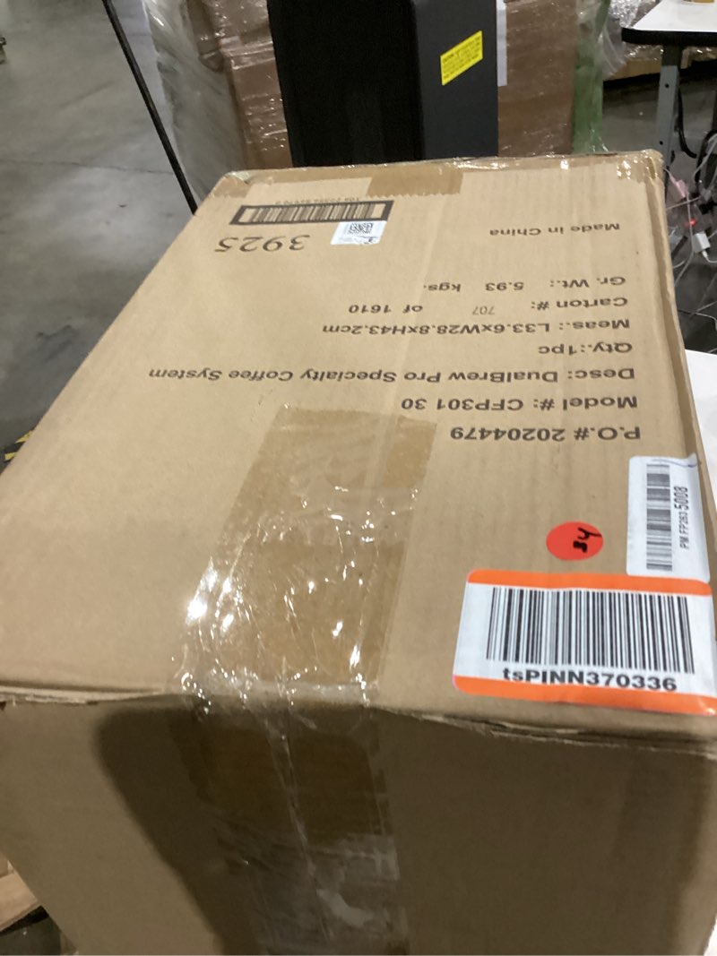 Condition photo showing As Is for Ninja Drip Coffee Maker With K Cup Combo, DualBrew Pro Specialty Coffee System, Coffee Machine Compatible with K-Cup Pods, 12 Cup Single Serve Coffee Makers with Paper Filter, CFP301 Frother + Paper Filter