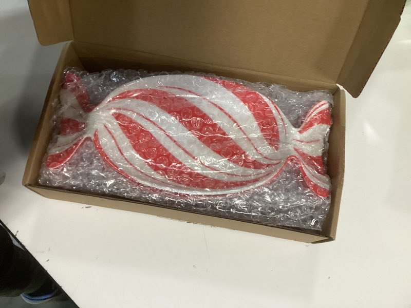 Condition photo showing New/Like New for 4 Pcs Christmas Candy Dish Melamine Christmas Serving Tray Fruit Dessert Cookie Plates for Xmas Holiday Party Favor Dishwasher Safe 4 Candy