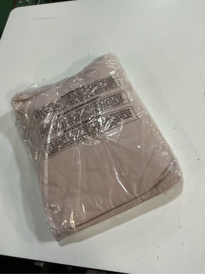 Condition photo showing Good Condition for lane linen 100% organic cotton twin xl bed sheets set, machine wash fully elasticized twin xl sheet sets, luxury hotel percale bedding sheet & pillowcases, soft & comfy -sepia rose twin xl 03: dusty rose