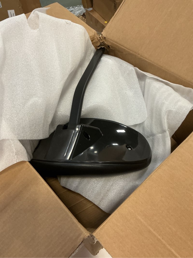 Condition photo showing New/Like New for Antlu Saddle Stool Rolling Chair with Back Support,Esthetician Tattoo Dental Stool Chair,Lash Chairs for Eyelash Tech Massage Salon(Black,with Backrest) Black With Back