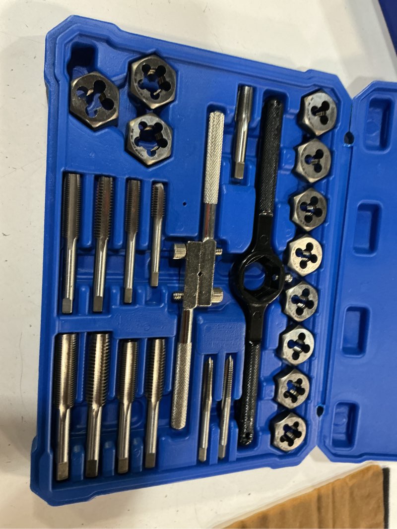 Condition photo showing Good Condition for kobalt 24-piece standard (sae) tap and die set