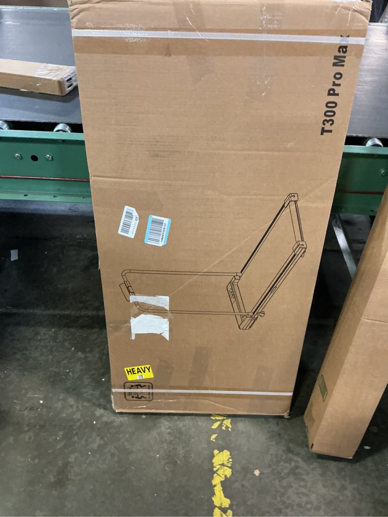 Condition photo showing New/Like New for portable walking pad treadmills for home small, electric mini walking treadmill for exercising, 3.0hp compact walking pad treadmill with handle bar, 0.6-7.6mph, 350lb capacity black-1