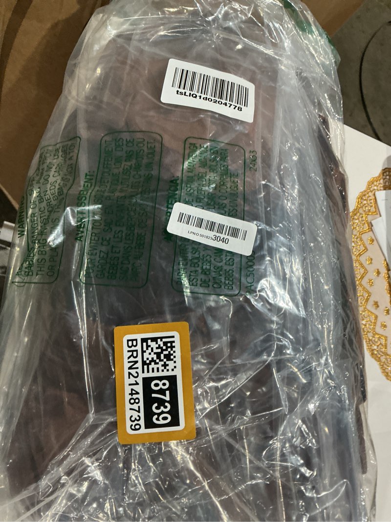 Condition photo showing As Is for kkjiaf chocolate brown green stretch velvet fabric 60 inch wide, 5 yard soft stretchy fabric for sewing clothes, apparel, costume, crafts - 90% polyester 10% spandex chocolate brown 5 yard