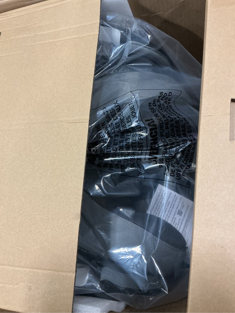 Condition photo showing New/Like New for Evenflo Revolve360 Slim 2-in-1 Rotational Car Seat with Quick Clean Cover (Sutton Purple)