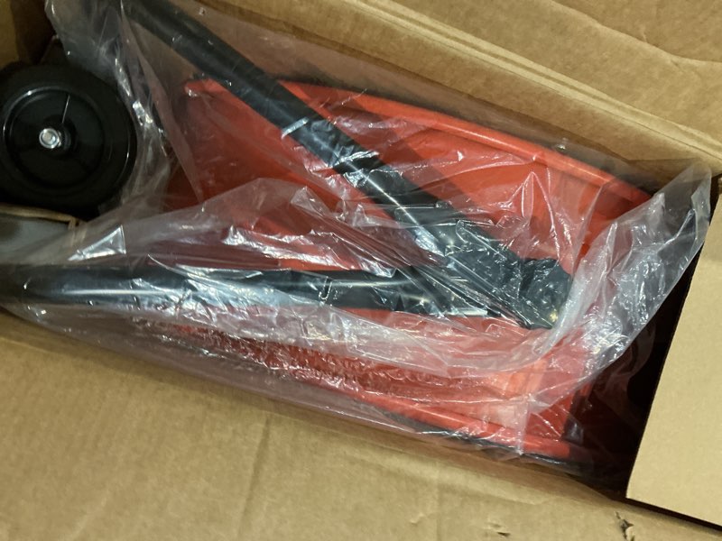 Condition photo showing As Is for 24 in. 2-speed heavy duty tilt drum fan