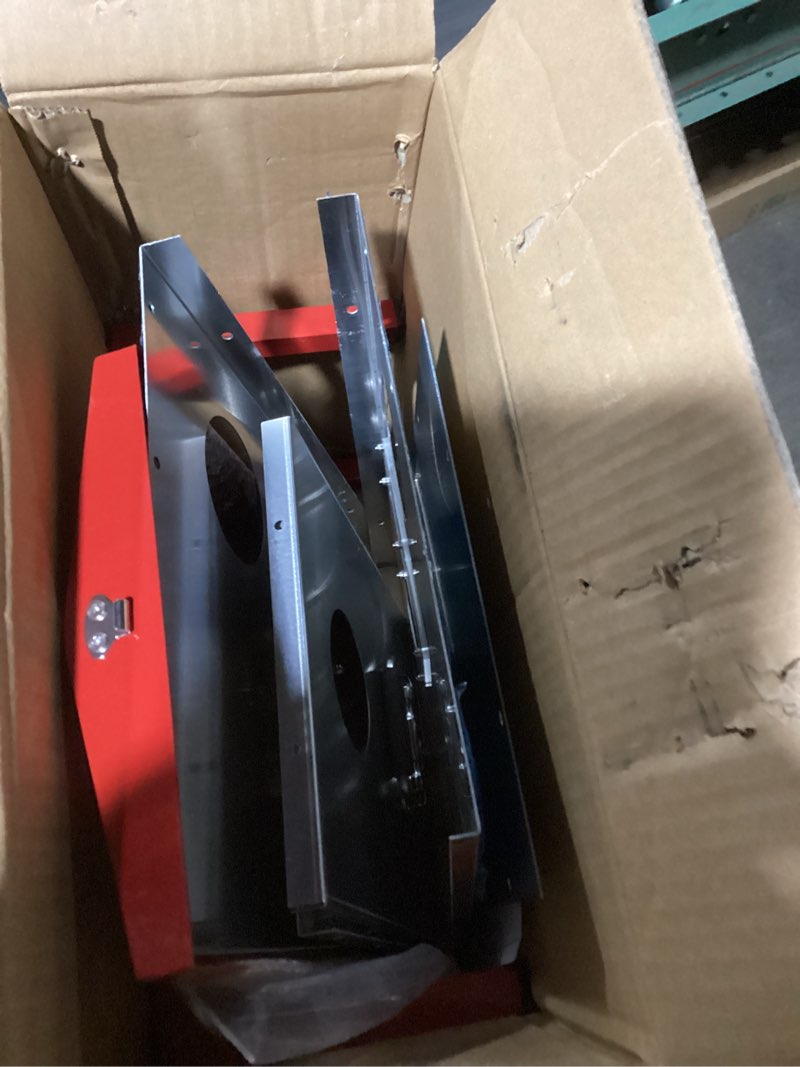 Condition photo showing Good Condition for Automatic Chicken Feeder – 40lb No Waste Metal Poultry Feeder with 6 Ports, Locking Lid & Raised Legs – Stops Feed Waste & Constant Refills for Happy Chickens & Clean Coops