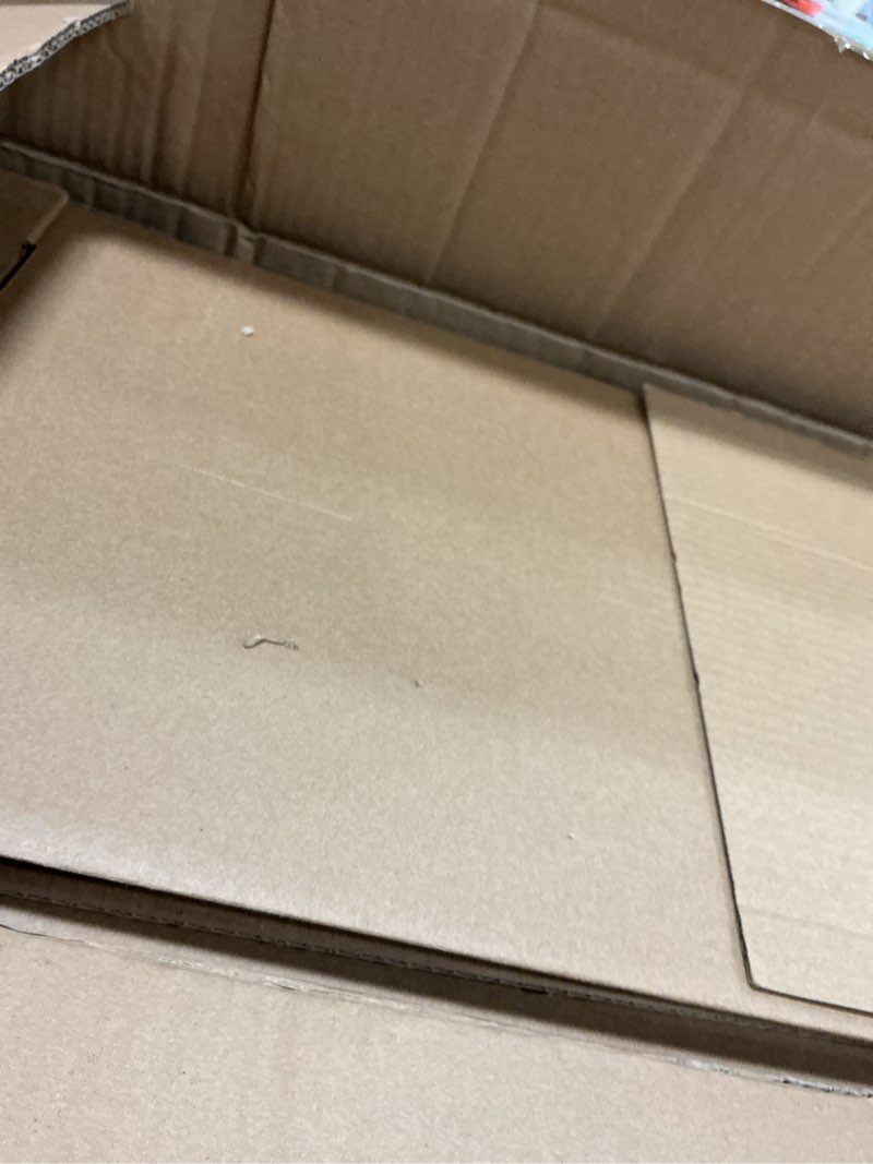 Condition photo showing Good Condition for 4 Pack Large Dish Packing Boxes for Moving with Divider 24 x 12 x 11 Inch Kitchen Moving Boxes with Reinforced Handle Lid Packing Supplies for Dishes and Glassware(Brown) 24 x 12 x 11 Inch Brown