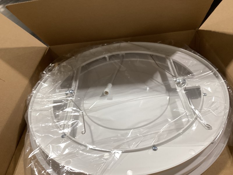 Condition photo showing Good Condition for Fitop Bathroom Exhaust Fan with Light, 130 CFM 47W Ceiling Mount Shower Ventilation Exhaust Fan, 1.5 Sones Bathroom Vent Fan with Light, 1100LM LED Light 3000K/4000K/5000K (Gold) Golden