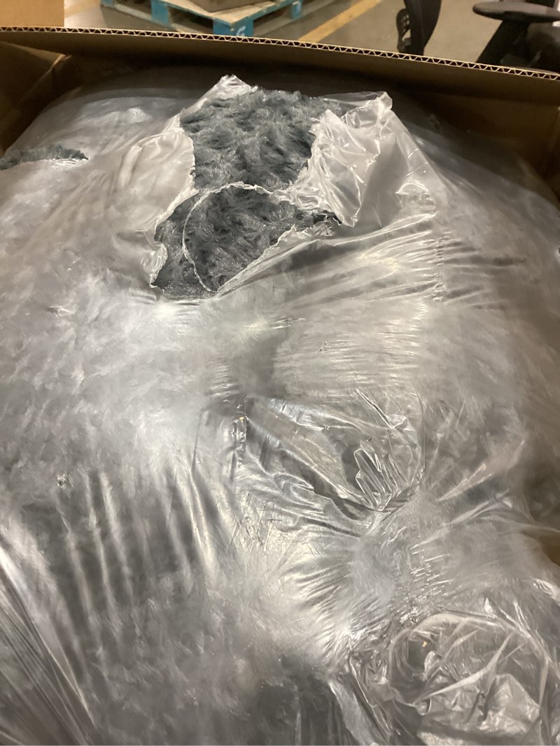 Condition photo showing New/Like New for INVENHO Large Dog Bed for Large Medium Small Dogs, Rectangle Washable Orthopedic Dog Bed, Soft Calming Sleeping Puppy Bed Durable Pet Cuddler with Anti-Slip Bottom L(30"x24"x9")