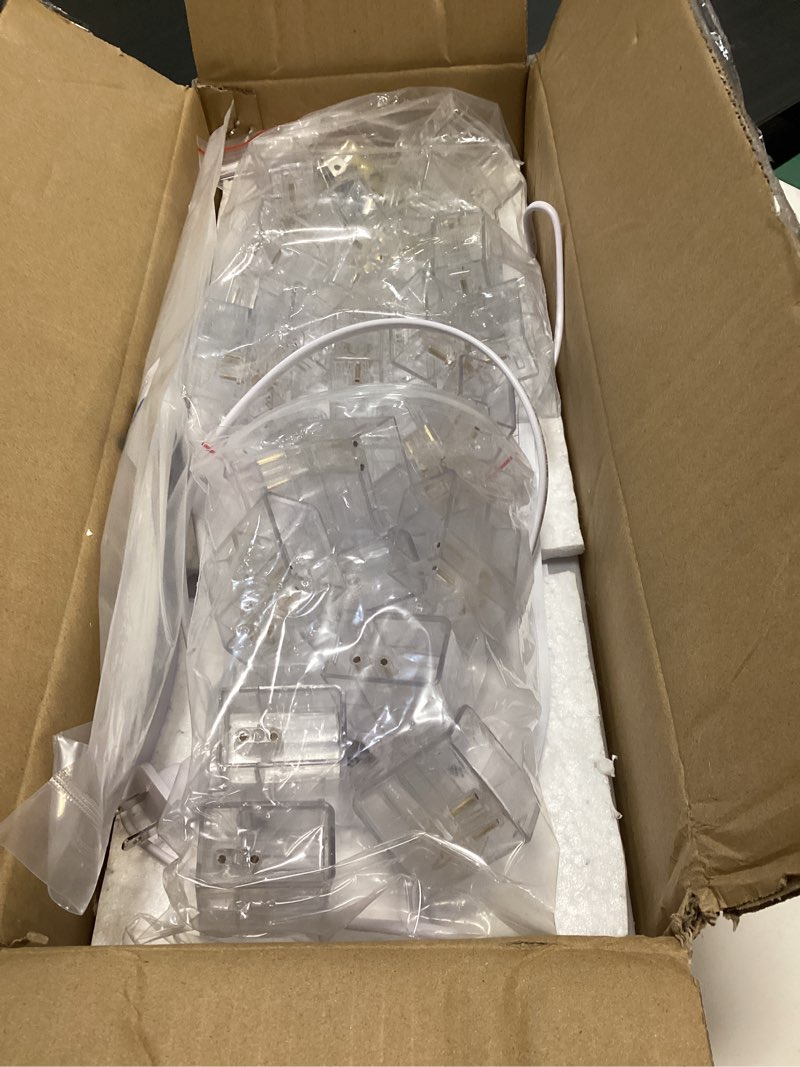 Condition photo showing Good Condition for feruerw hexagon garage lights, high brightness 168w 6500k 18480lumens honeycomb hexagon led garage light 5 grid for garage, auto beauty shop, car detailing shop, workshop 5-grids non-dimmable