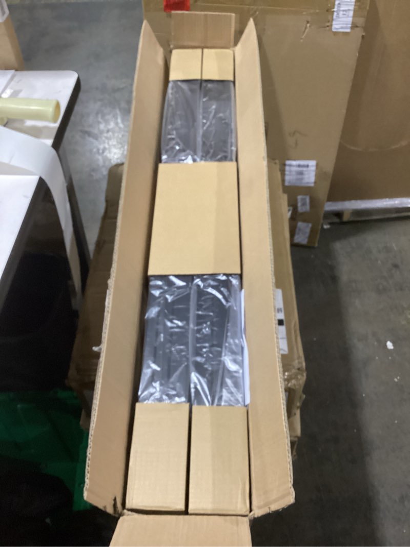 Condition photo showing New/Like New for hykolity Linkable LED Linear Light, 4FT Dimmable, 40W 4800lm 3 CCT Selectable, Seamless Connection, LED Suspended Lighting Fixture for Home, Office, Market,4pack-Black 4FT-4Pack Black