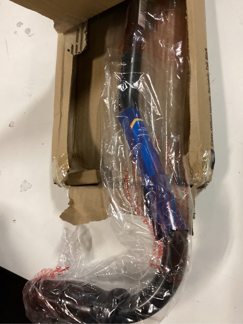 Condition photo showing Good Condition for Medline Tall Steel Bariatric Offset Handle Cane, Adjustable Height 37–48", 500 lb Weight Capacity, for Adults & Elderly with Foot & Leg Injuries, Walking, Mobility - Cane Weighs 4 lbs