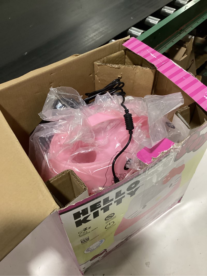 Condition photo showing New/Like New for crane adorable hello kitty ultrasonic cool mist humidifier - 1gal: removable tank, quiet operation, automatic shut-off