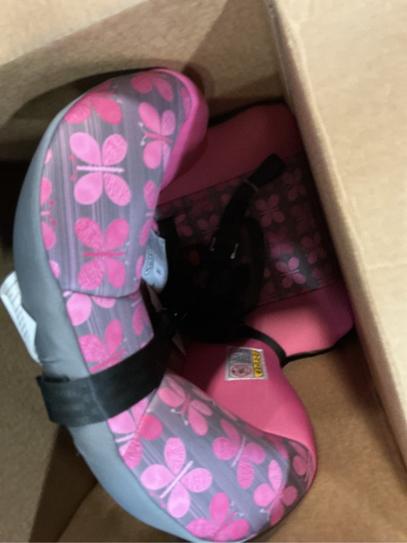 Condition photo showing Good Condition for cosco kids scenera extend infant & toddler convertible car seat, pink butterfly