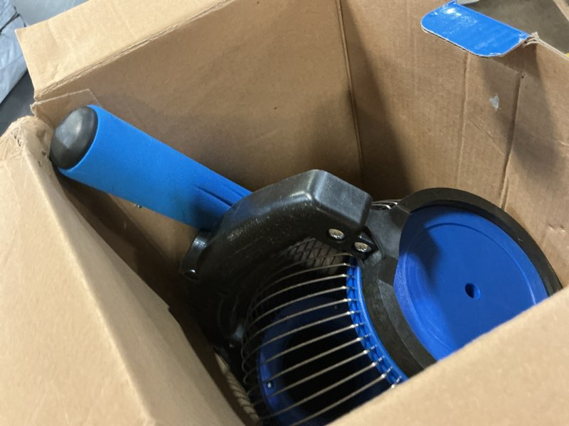 Condition photo showing Good Condition for zozen nut gatherer, acorn picker upper, pecan picker upper - directly dump outlet, apply to acorn, pecan, buckeyes, hickory nuts, nerf balls, golf balls, objects size 3/8'' to 1''; 1 gallon objects 3/8'' to 1''