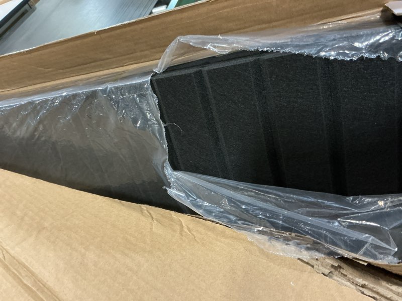 Condition photo showing Good Condition for umiacoustics 6 packs acoustic panel,47.2 x 23.6 inches decorative sound proof panel for office,home theater,studio ,black