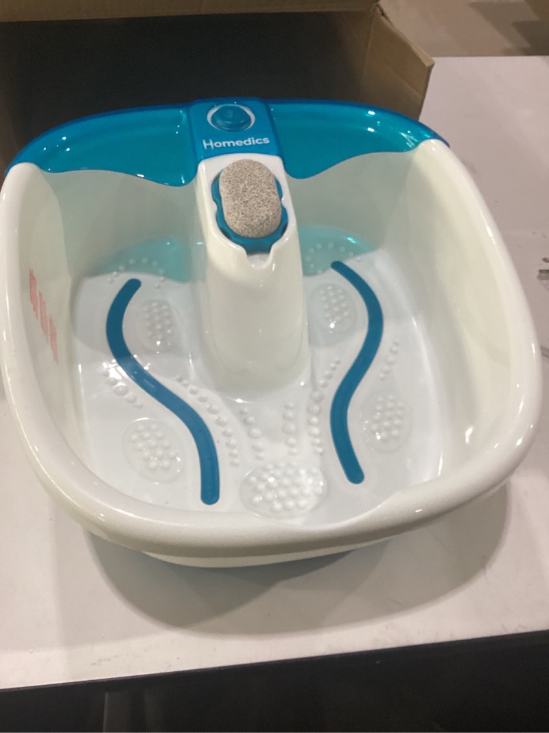 Condition photo showing Good Condition for foot soaking tub, foot spa bath massager with heat, epsom salt,bubbles, vibration and red light,foot soaker, birthday gifts for mom dad women men her him brown black