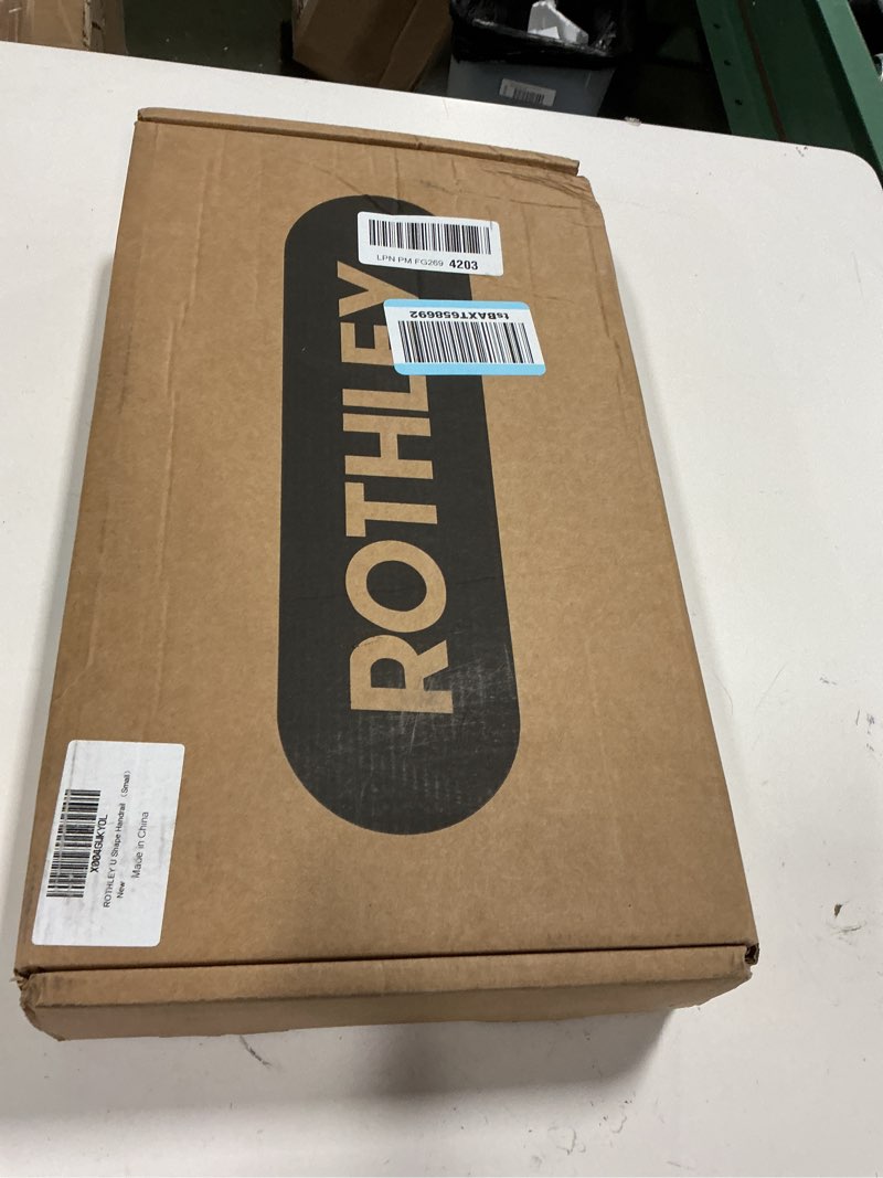 Condition photo showing New/Like New for ROTHLEY Hand Rails for Outdoor Steps: U-Shape Black Handrails for 1-3 Steps Wall Mount Stair Hand Railing 1.3" Pipe Grab Bars Stainless Steel Safety Handle for Garage Porch Garden Wall Handrail-1