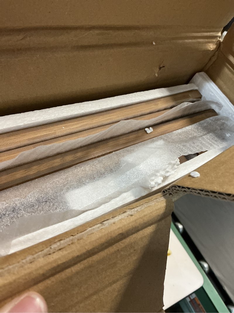 Condition photo showing New/Like New for gashell bamboo wire rack covers 24”width x 12”depth 4pcs