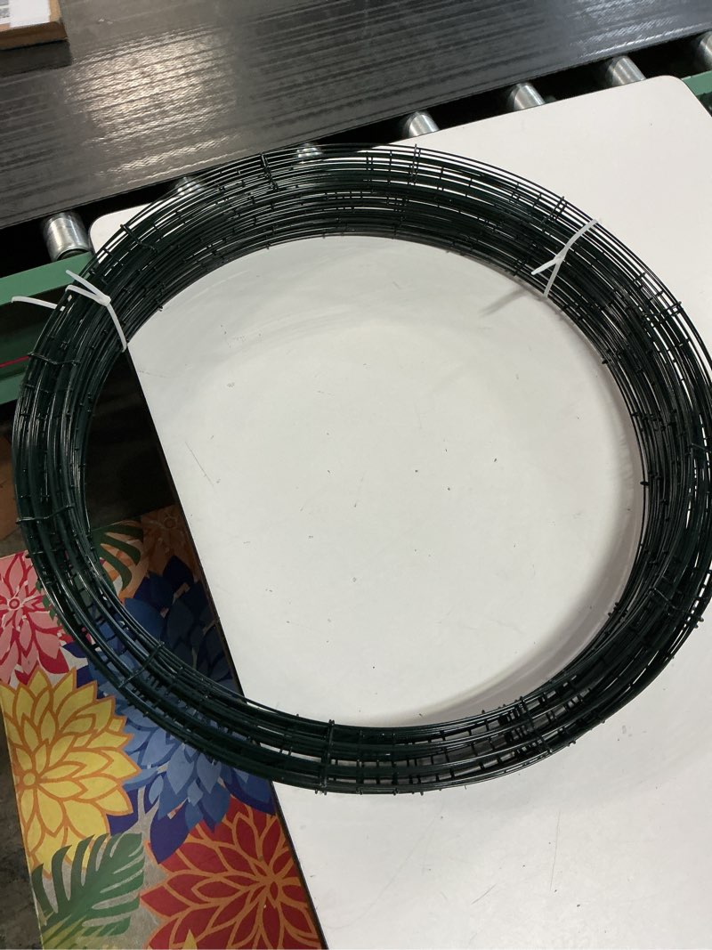 Condition photo showing Good Condition for kinjoek 20 pack 24 inch wire wreaths frames, wreath forms wreath rings, round wire frames for wreaths, christmas decoration