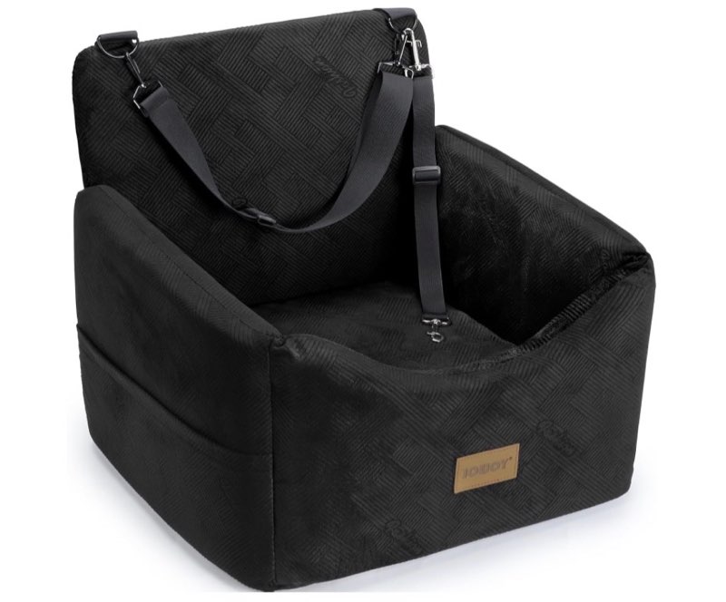 joejoy dog car seats for small medium dogs under 35lbs, dog booster seat with detachable washable co
