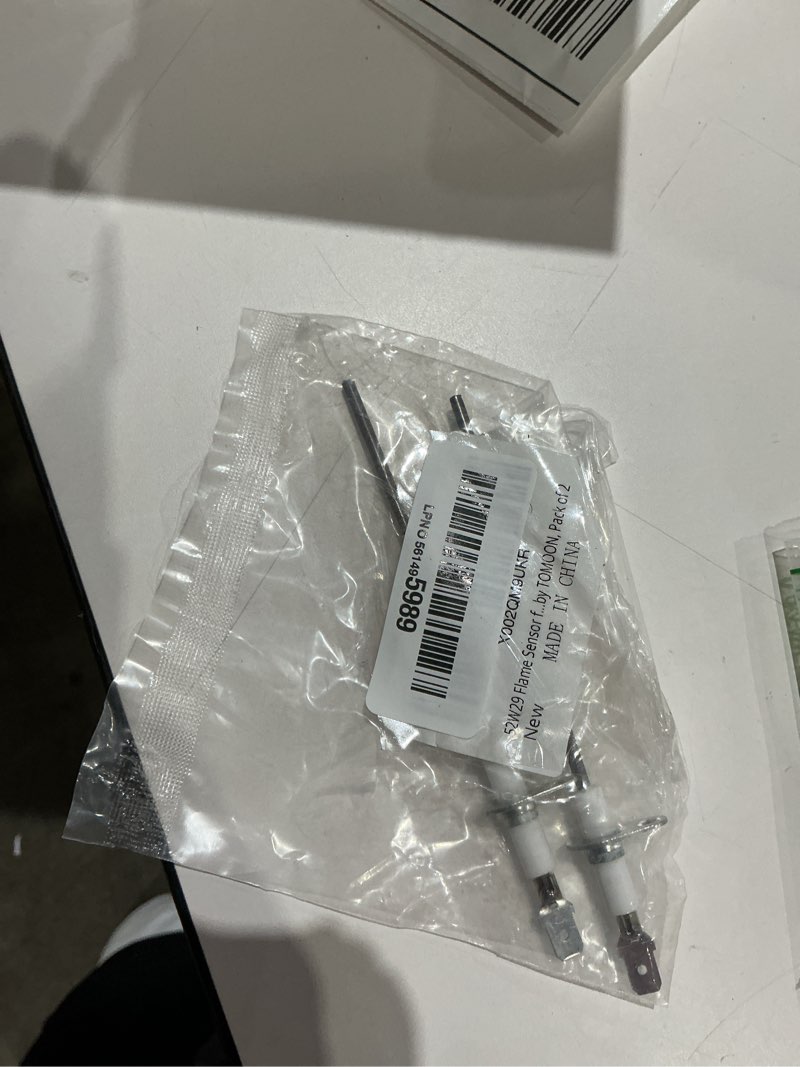 Condition photo showing As Is for 52w29 flame sensor for lennox,ducane,armstrong furnaces g40 g41 g50 g51 g60 g61 g71- replace 52w2901 31l7101 31l71 lb-74940a 28pv41 by tomoon, pack of 2 2 pack