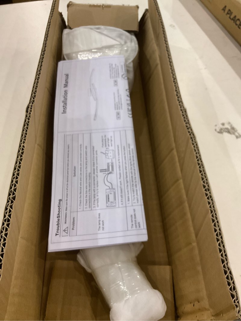 HLILCEH 31.4Inch Modern LED Ceiling Light 22W Chrome Linear Ceiling Light Fixture 6000K Aluminum Lon