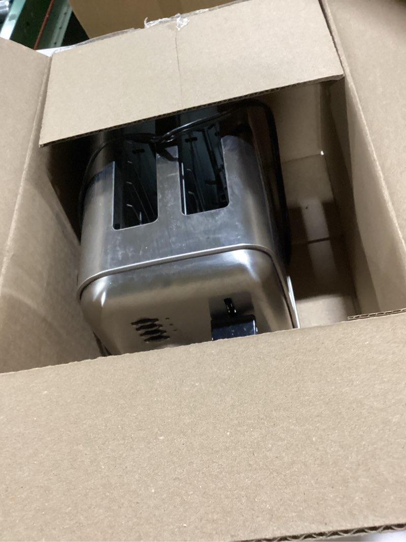 Condition photo showing As Is for Cuisinart CPT-160 Metal Classic 2-Slice Toaster, Brushed Stainless