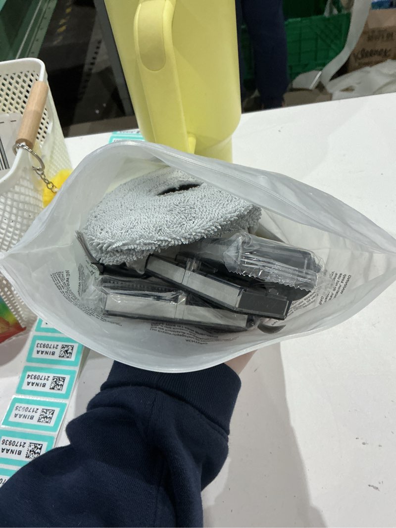 Condition photo showing Good Condition for 19 pcs tricut brush accessories kit for dreame x40 ultra/x40 master/l40 ultra/mova p10 pro ultra/mova p50 pro ultra, include 1 brush, 4 dust bags, 4 filters, 4 mop pads, 4 side brushes, 2 tools tricut brush kit