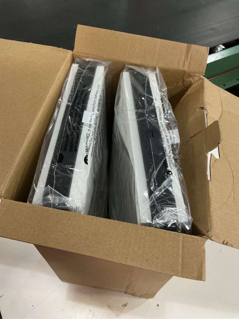 Condition photo showing New/Like New for 4 pack f2 a2 true hepa replacement filter compatible with 3m filtrete room purifier models fap-c02wa-g2 fap-c03ba-g2 fap-t03ba-g2 fap-sco2n fap-co2-a2 fap-co3-a2 fap-to3-a2 4 hepa