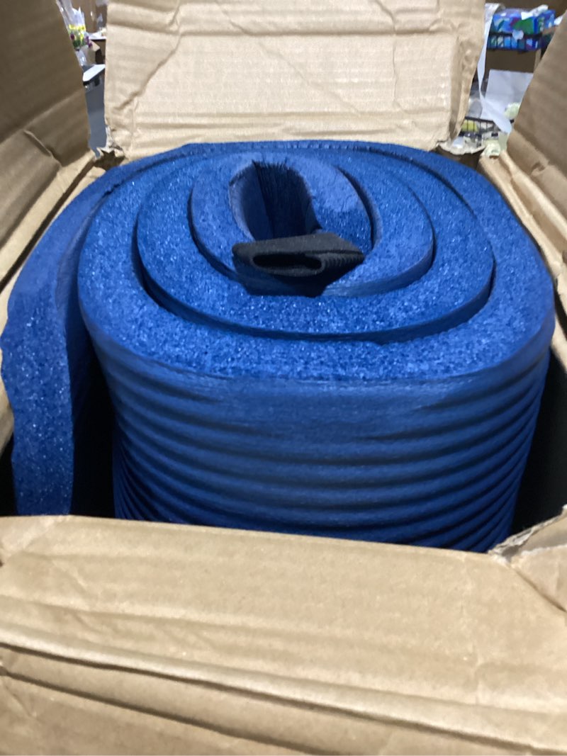 Condition photo showing Good Condition for retrospec solana yoga mat 1" thick w/nylon strap for men & women - non slip exercise mat for home yoga, pilates, stretching, floor & fitness workouts ocean blue 1 inch