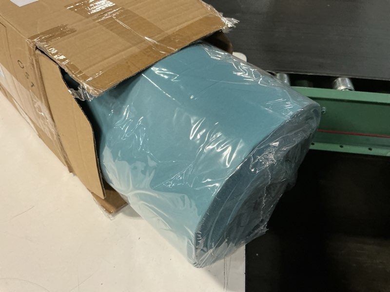 Condition photo showing Good Condition for retrospec solana yoga mat 1" thick w/nylon strap for men & women - non slip exercise mat for home yoga, pilates, stretching, floor & fitness workouts blue mist 1 inch