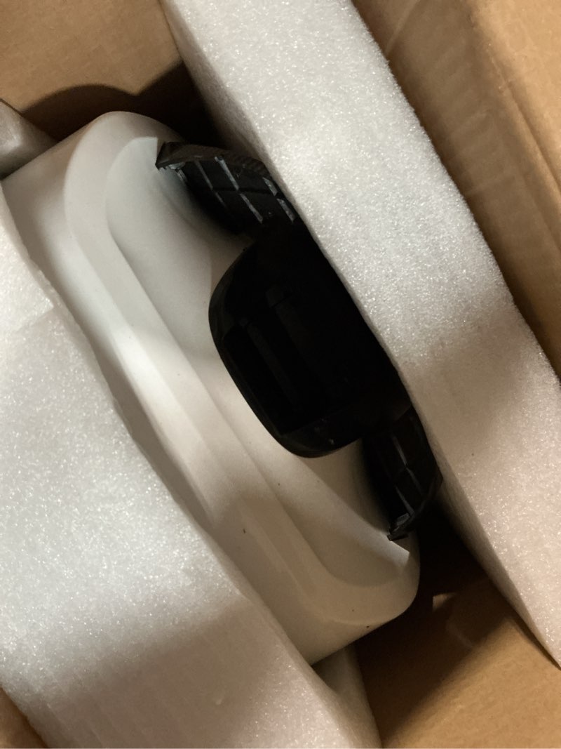 Condition photo showing As Is for starrybot cordless robotic pool cleaner, portable swimming robotic pool vacuum self-parking technology, ideal for above-ground pools