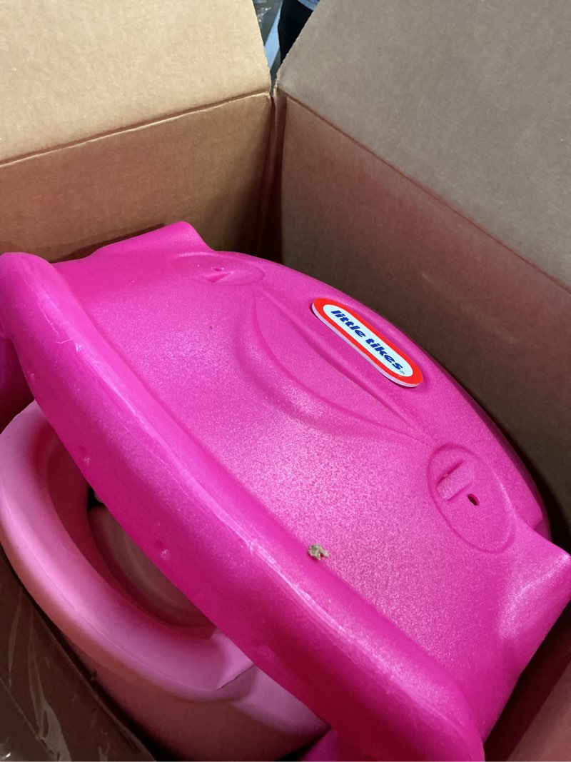 Condition photo showing New/Like New for little tikes princess cozy coupe colorful large