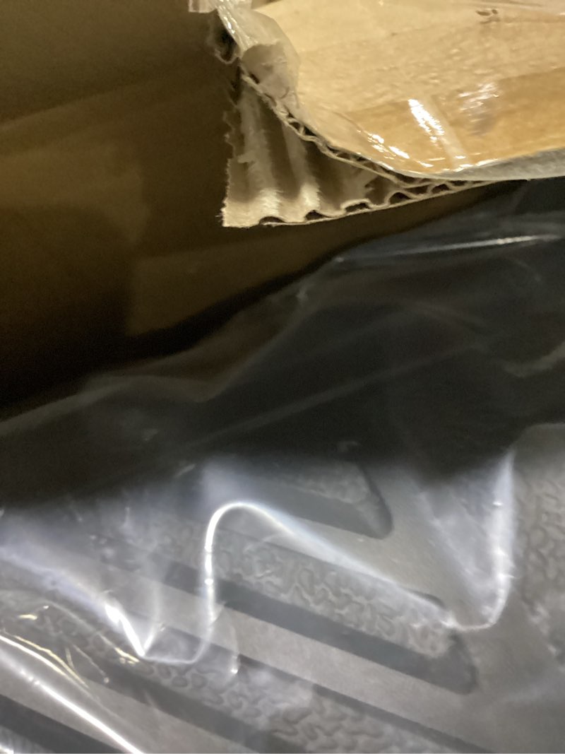 Condition photo showing New/Like New for lasfit floor mats & cargo liner with backrest mat 2021-2026 & only 7 seats (not for 8/9 seats) for chevy suburban/gmc yukon xl (only yukon xl, not fit yukon)/cadillac escalade esv (not fit escalade) for yukon xl/suburban/escalade esv 2021-2026