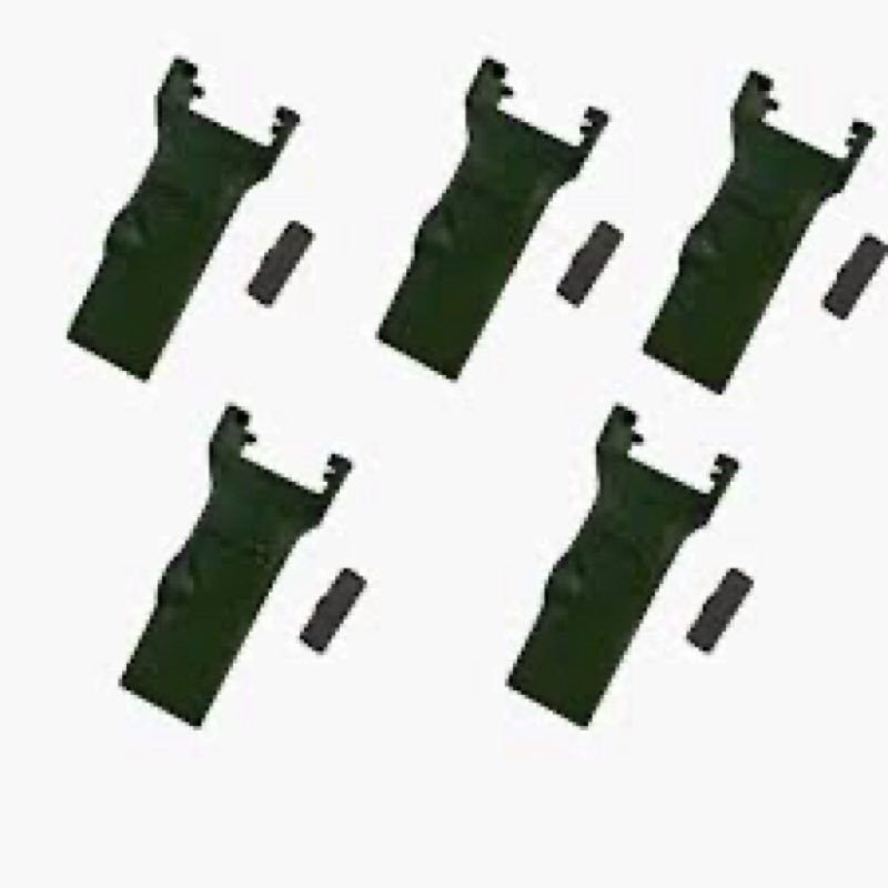 Hicarer 5 Pack V17SYL Bucket Digging Teeth with V13/17pn Flex Pins Digging Tooth Fits for V17 17SYL 