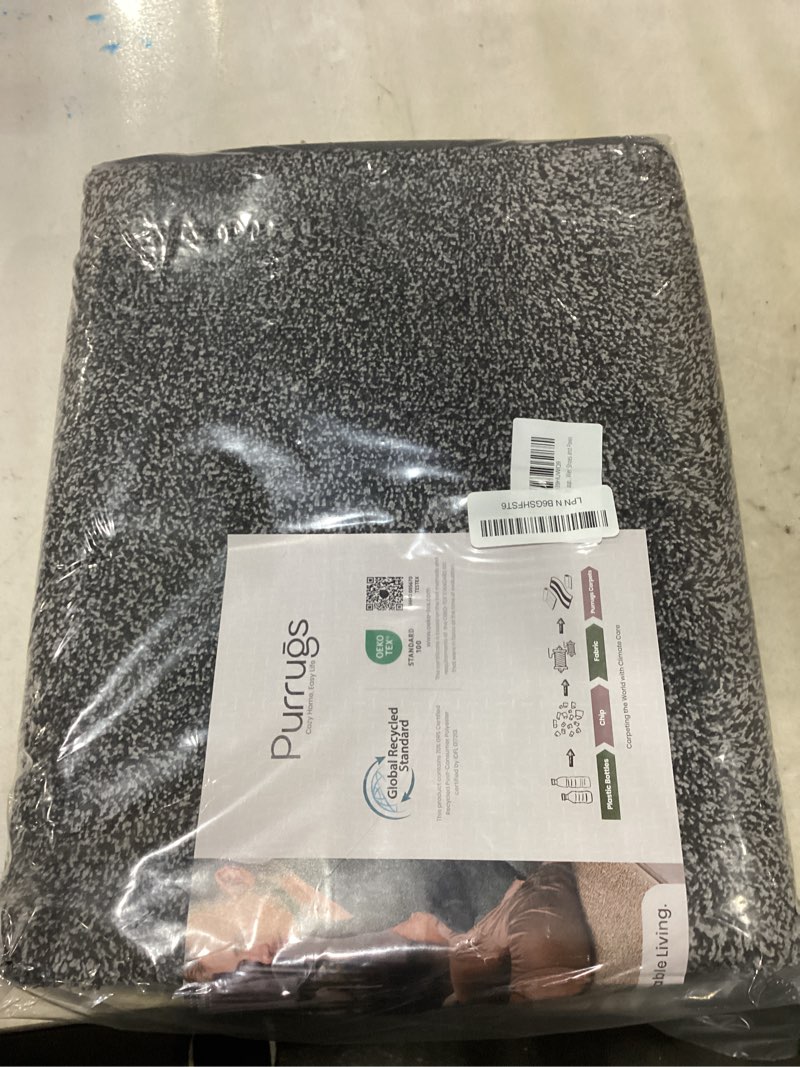 Condition photo showing Good Condition for purrugs dirt trapping door mat 31.5" x 47", non-slip machine washable entryway rug, dog doormat, indoor front door mat, super absorbent entry rug for muddy shoes & paws,light grey-dark grey light grey-dark grey 31.5" x 47"
