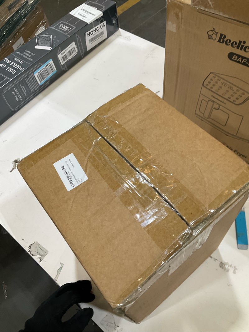 Condition photo showing Good Condition for Rustic Ceramic Distressed Vase, 9.5"H Handmade Terracotta Vases with 3 Ear Handles, Decorative Flower Vase for Centerpieces, Vintage Wabi Sabi Farmhouse Decor for Entryway, Fireplace & Shelf