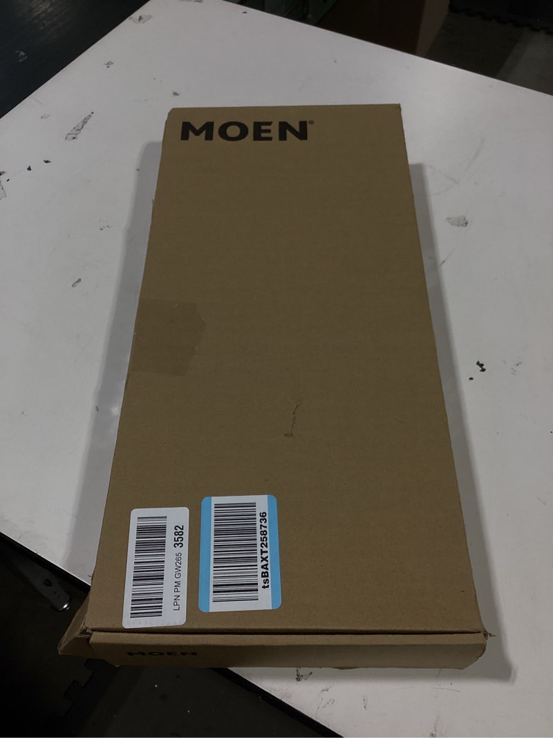 Condition photo showing Good Condition for moen revyl matte black one-handle single hole modern bathroom sink faucet (missing parts)