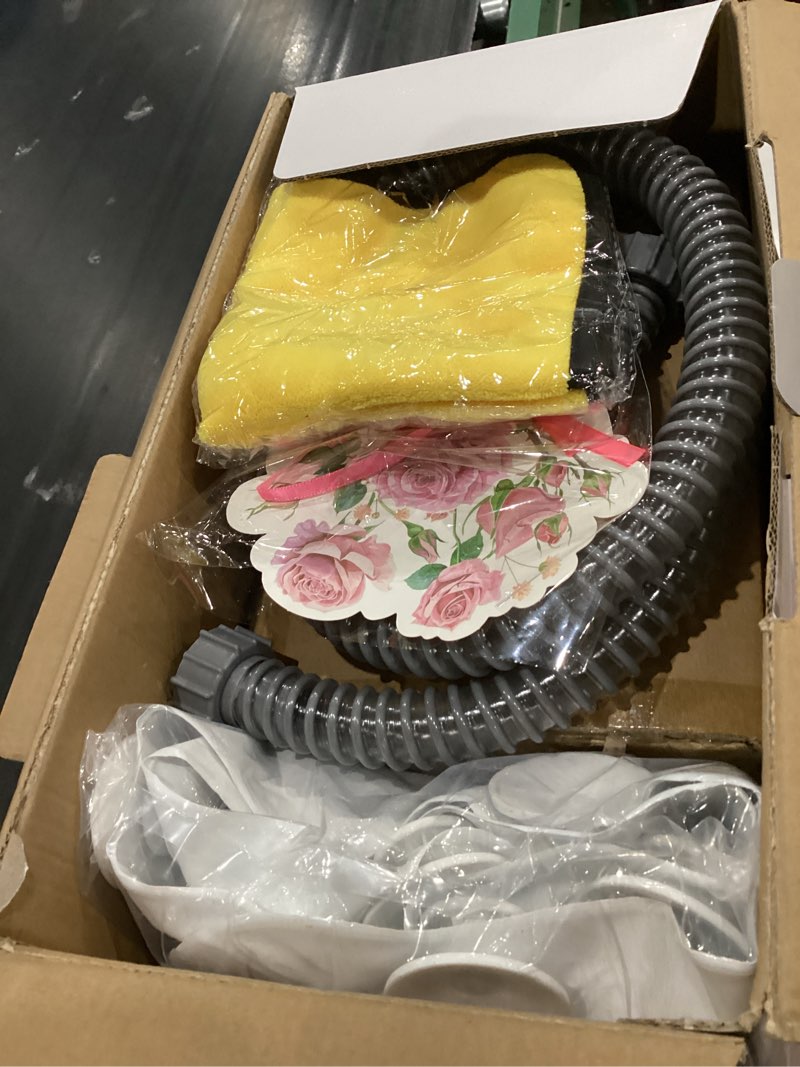 Condition photo showing Good Condition for Portable Spa Bubble Bath Massager,Full Body Waterproof Spa Mat for Bathtub, 6-Speed Bubbles, Remote Control & Non-Slip Suction Cups for Home Relaxation Grey+white