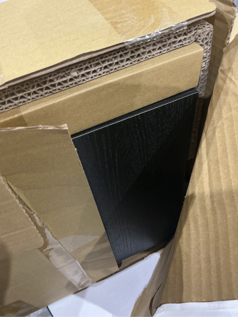 Condition photo showing Good Condition for way basics book shelf 2 tier - vinyl record storage (tool-free assembly) black