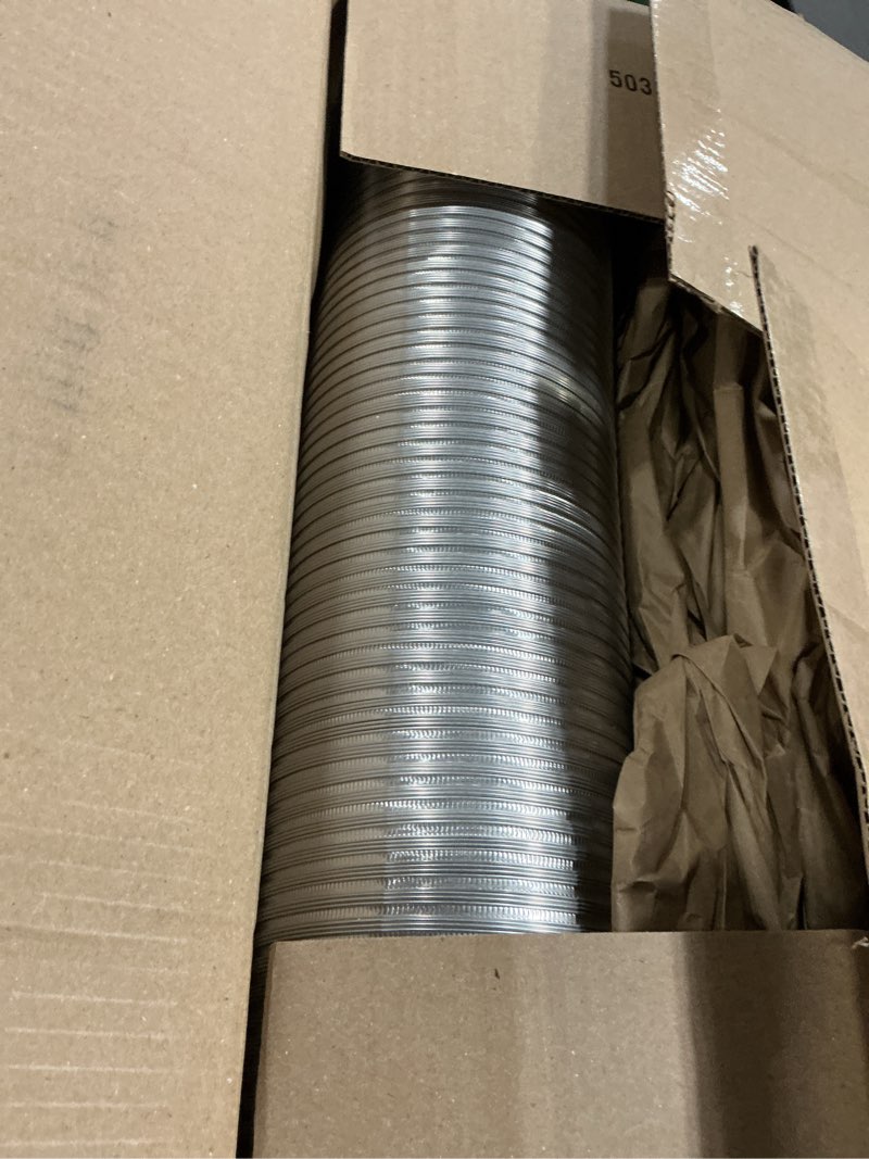 Condition photo showing Good Condition for Lambro Silver 8' 6-inch Diameter Flexible Semi-Rigid Aluminum Duct (306) 1 Count (Pack of 1)