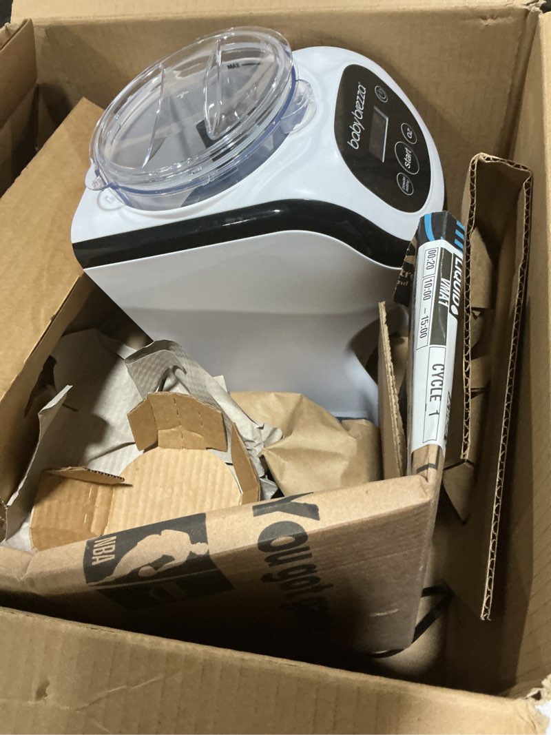 Condition photo showing As Is for Baby Brezza Formula Pro Mini Baby Formula Mixer Machine Fits Small Spaces and is Portable for Travel– Bottle Makers Makes The Perfect Bottle for Your Infant On The Go, White