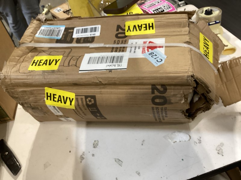 Condition photo showing Good Condition for jack boss 5 ton (10,000 lbs) professional car support screw jack for house construction bridge stabilization, red