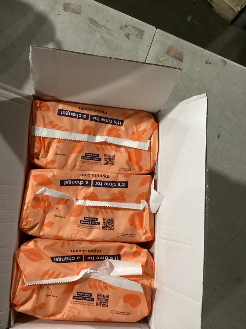 Condition photo showing Good Condition for Size 3 Eco-Friendly Diapers (9-20 lbs) Totally Chlorine Free (TCF),Hypoallergenic, Soft Organic Cotton, Sustainable, up to 12 Hours Leak Protection, Allergy UK,26 Count (Pack of 3) (78 Baby Diapers) Size 3 (78 Diapers)