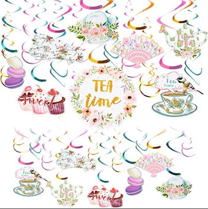 assorted celebration/decoration supplies (may include a variety of styles, colors, and themes)