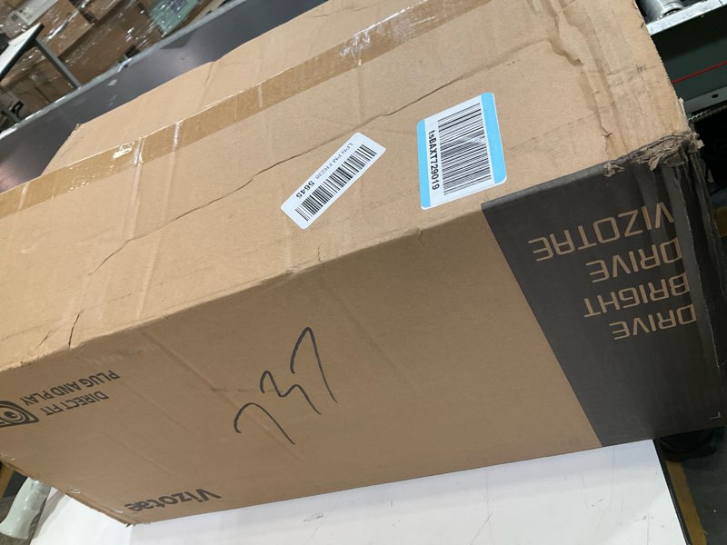 Condition photo showing Good Condition for vizotae headlights assembly for 2003-2007 honda accord halogen headlamp replacement, high/low beam w