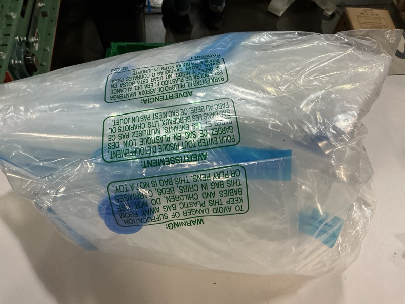 Condition photo showing As Is for Cozy Essential 16 Pack Travel Vacuum Storage Bags with Rechargeable Wireless Electric Pump for Luggage, Suitcase, Carry-on Size Vacuum Seal Compression Space Saver Bags for Clothes and Clothing Travel 16 Pack-E