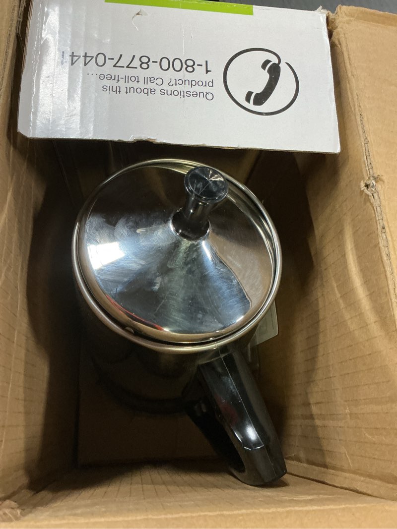 Condition photo showing As Is for presto 02811 stainless steel electric coffee percolator - 12-cups, easy-pour spout, stay-cool handle, make 2-12 cups silver 12-cups