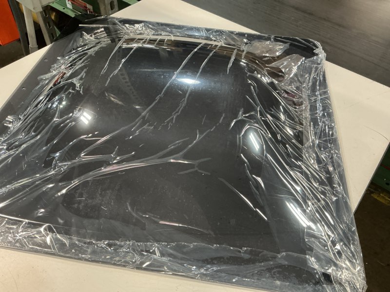 Condition photo showing Good Condition for xmk 26" x 26" rv skylight replacement cover,camper rv shower skylight outer dome fit 22" x 22" openings roof for camper food truck motorhome roof vent cover (22"x22", smoke gray)